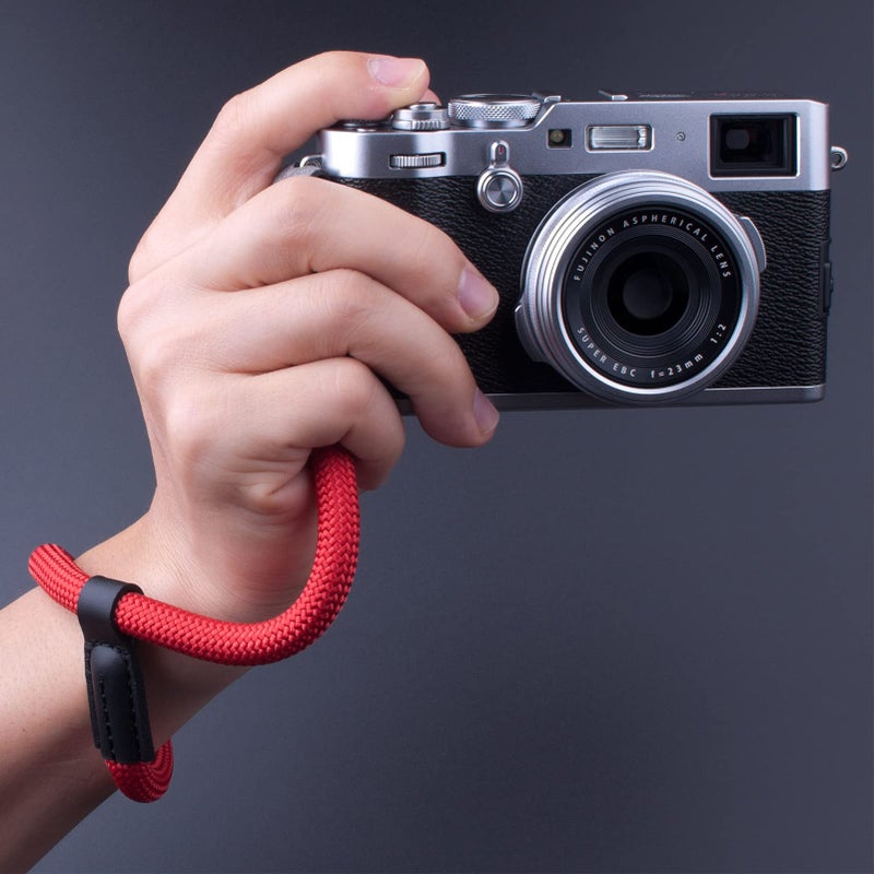 VKO Camera Wrist Strap, Rope Camera Strap Wrist for DSLR SLR Mirrorless Cameras Hand Strap Red - Image 2